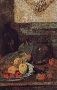 Paul Gauguin There is still life painting oil on canvas